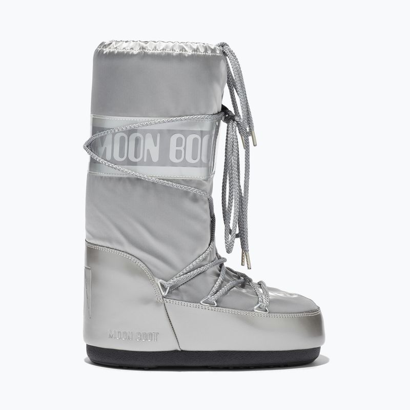 Черевики зимові жіночі Moon Boot Icon Glance silver 8
