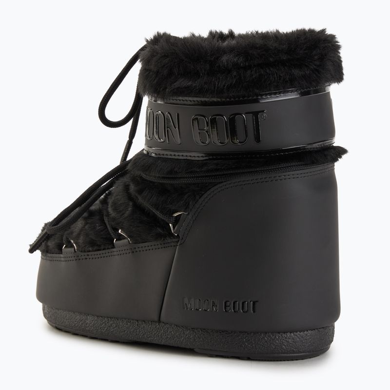 Черевики зимові жіночі Moon Boot Icon Low Faux Fur black 3