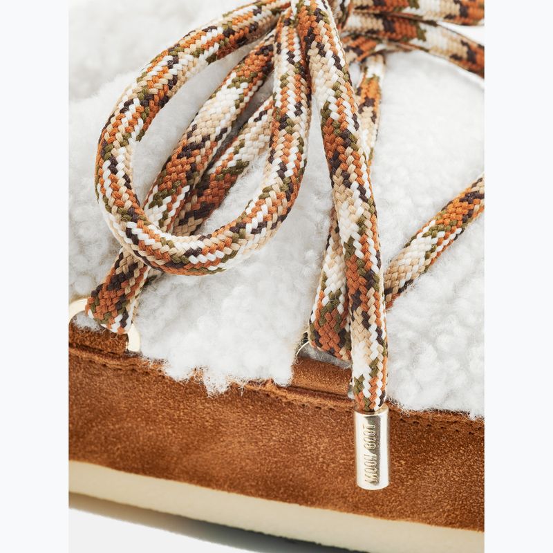 Шльопанці Moon Boot Mule Shearling whisky/off white 11