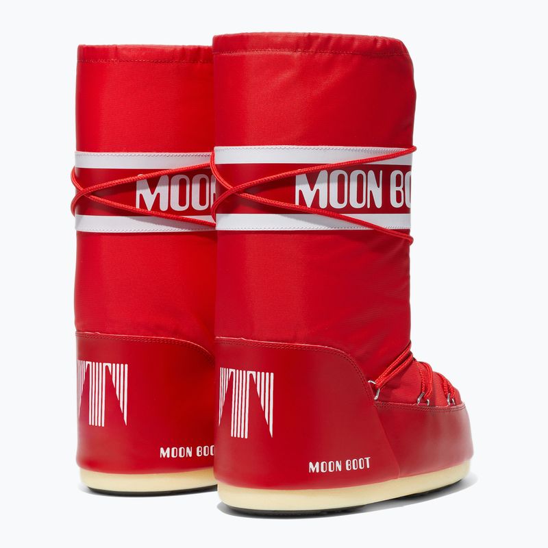 Черевики зимові жіночі Moon Boot Icon Nylon red 2