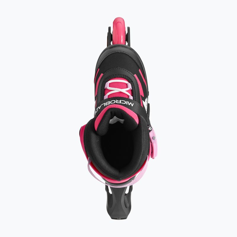 Дитячі ролики з захистом Rollerblade Microblade Combo Jr black/pink 5