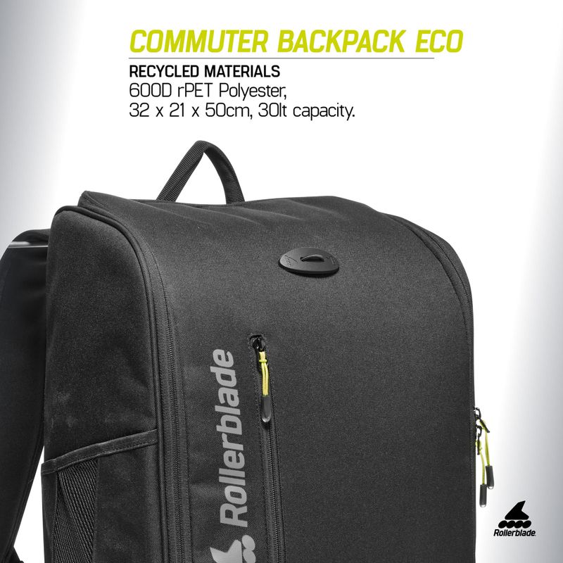 Рюкзак Rollerblade Urban Commuter Eco 30 л black 4