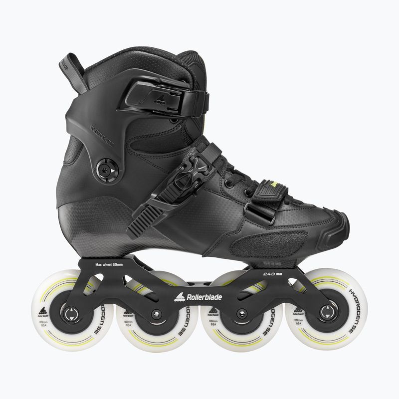 Ролики чоловічі Rollerblade Crossfire LX black/lime 2