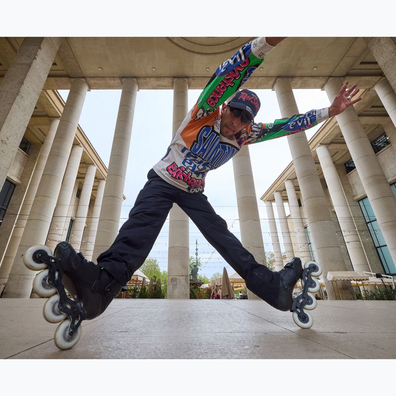 Ролики чоловічі Rollerblade Crossfire LX black/lime 12