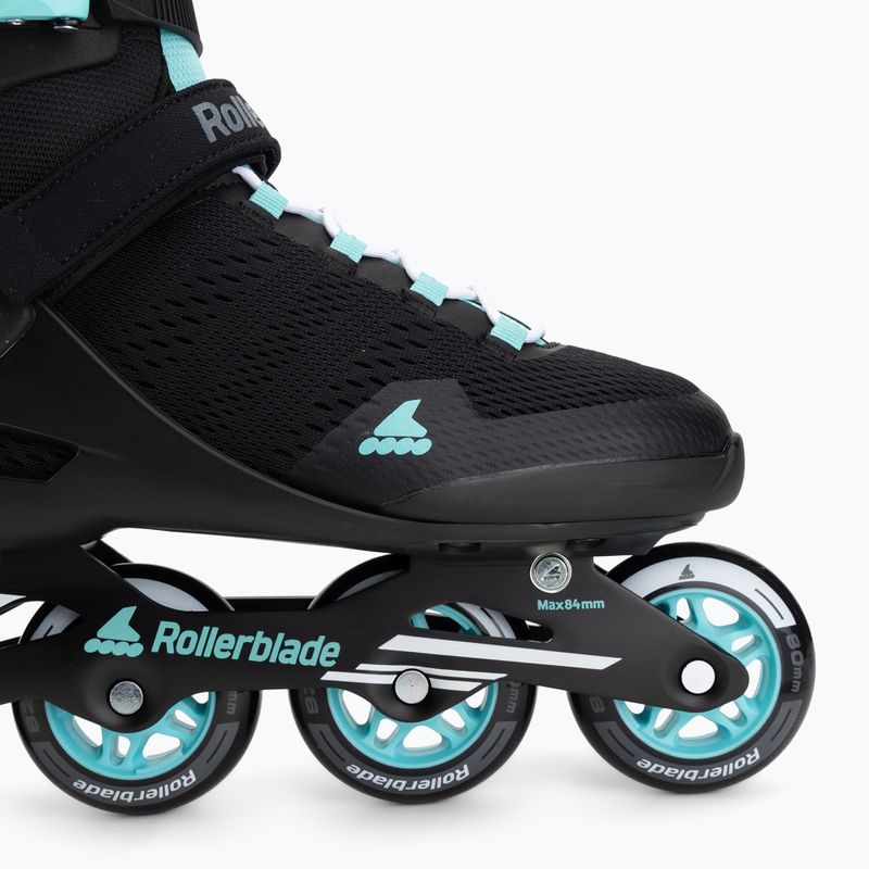 Жіночі ролики Rollerblade Sirio 80 W black/teal blue 7