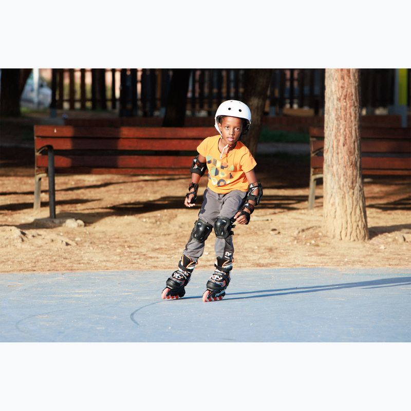 Роликові ковзани дитячі Rollerblade Microblade SL Jr black/orange 9