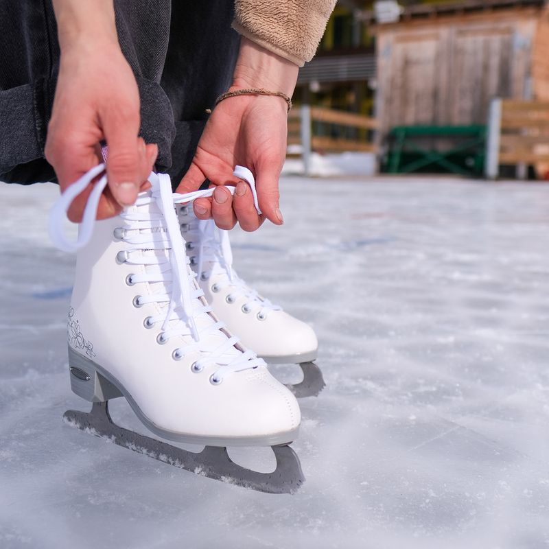 Ковзани фігурні жіночі Bladerunner Aurora W white/silver 8