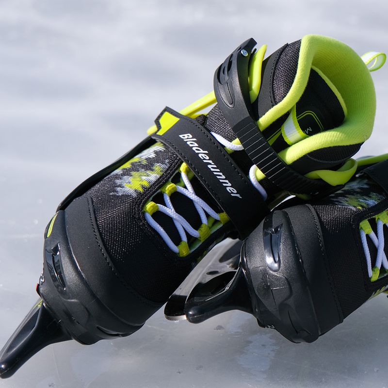 Дитячі ковзани Bladerunner Micro Ice black/lime 15