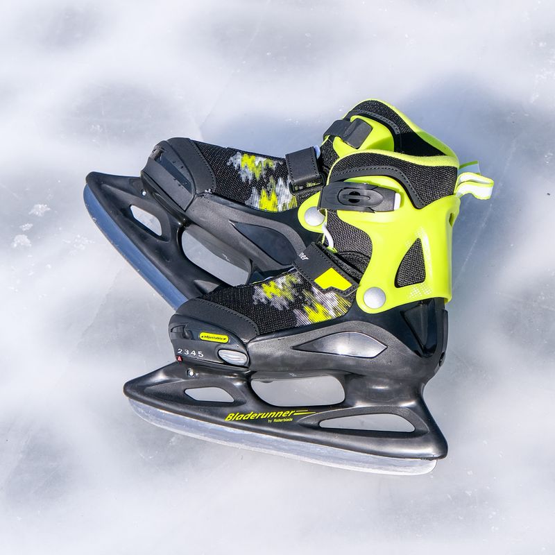 Ковзани дитячі Bladerunner Micro Ice black/lime 16