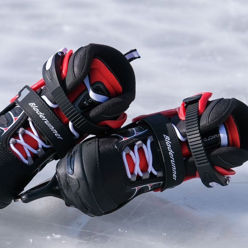 Ковзани дитячі Bladerunner Micro Xt Ice black/red 8