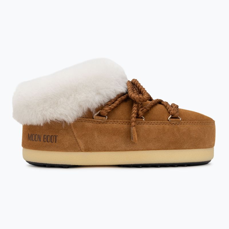 Черевики зимові жіночі Moon Boot Evx Mule Suede cognac/natural 2