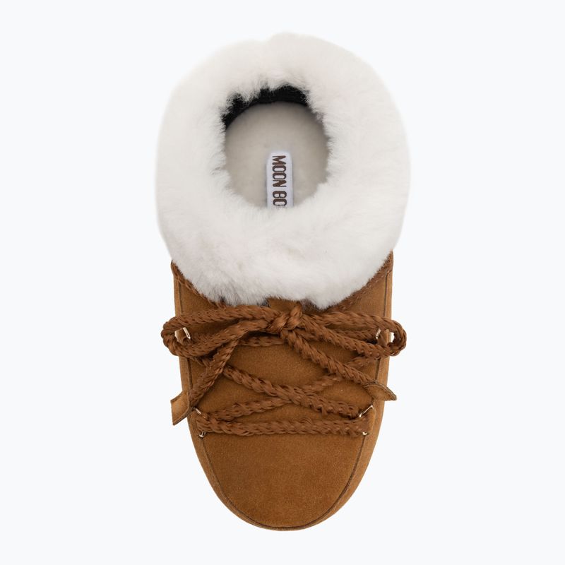 Черевики зимові жіночі Moon Boot Evx Mule Suede cognac/natural 5