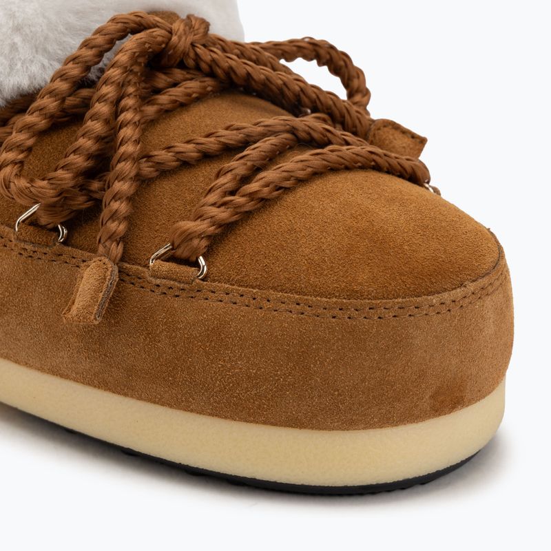 Черевики зимові жіночі Moon Boot Evx Mule Suede cognac/natural 7