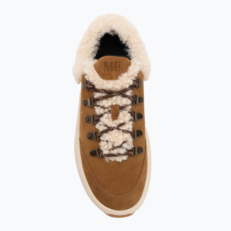 Черевики зимові жіночі Moon Boot Moon247 City Shearling cognac 5