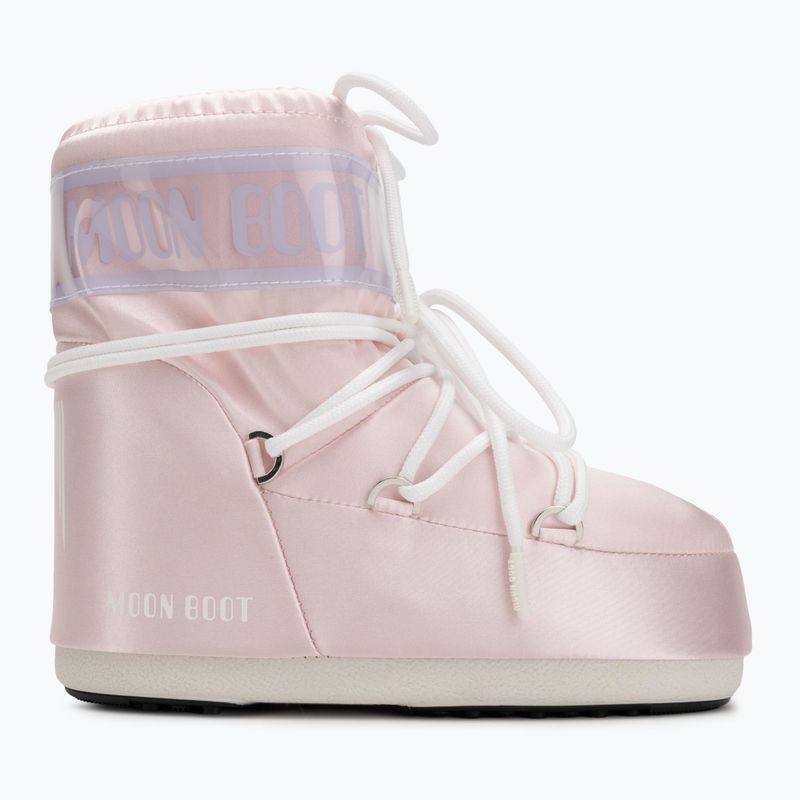 Черевики зимові жіночі Moon Boot Icon Low Pearly rose 2