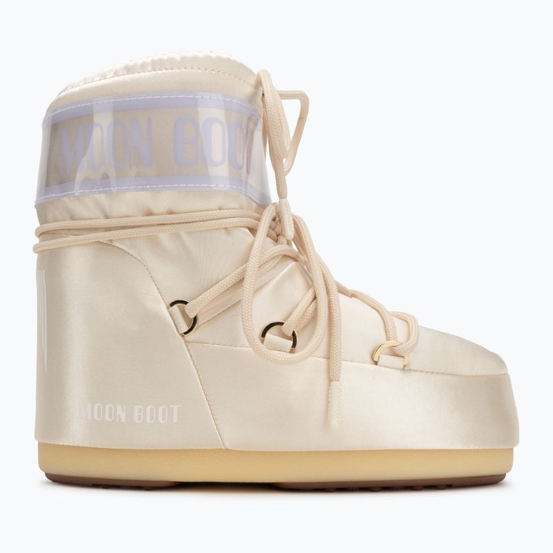 Черевики зимові жіночі Moon Boot Icon Low Pearly ivory 2