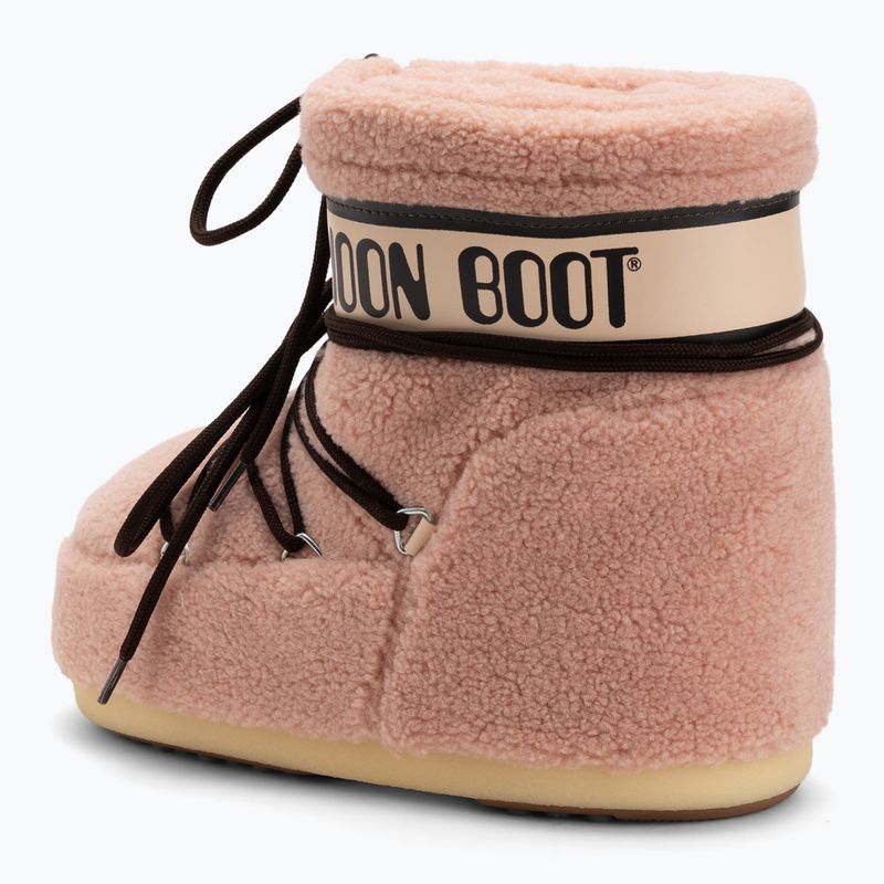 Черевики зимові жіночі Moon Boot Icon Low Fleece pink 3