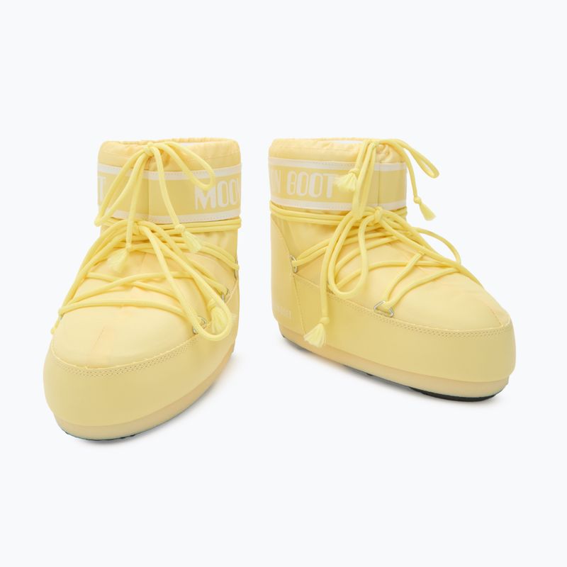 Черевики зимові жіночі Moon Boot Icon Low Nylon light yellow 2