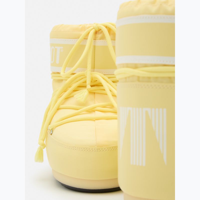 Черевики зимові жіночі Moon Boot Icon Low Nylon light yellow 4