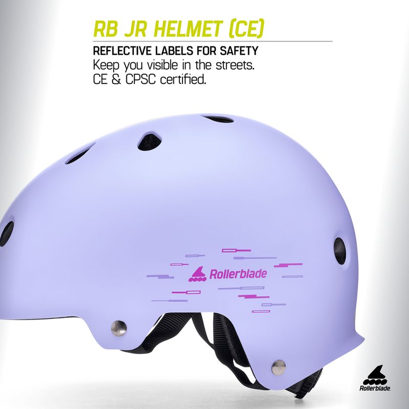 Шолом дитячий Rollerblade RB CE Jr lilac 8