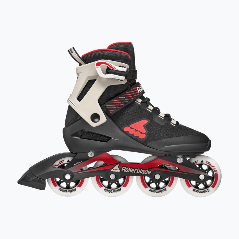 Ролики чоловічі Rollerblade Macroblade 84 black/sand/red 2