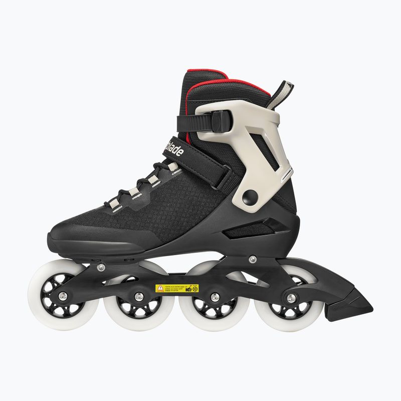 Ролики чоловічі Rollerblade Macroblade 84 black/sand/red 3