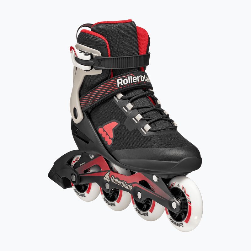 Ролики чоловічі Rollerblade Macroblade 84 black/sand/red 4