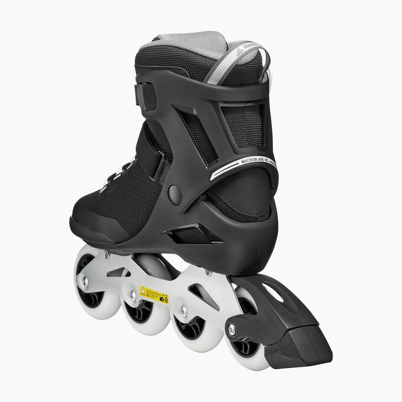 Ролики чоловічі Rollerblade Macroblade 80 black/grey 5