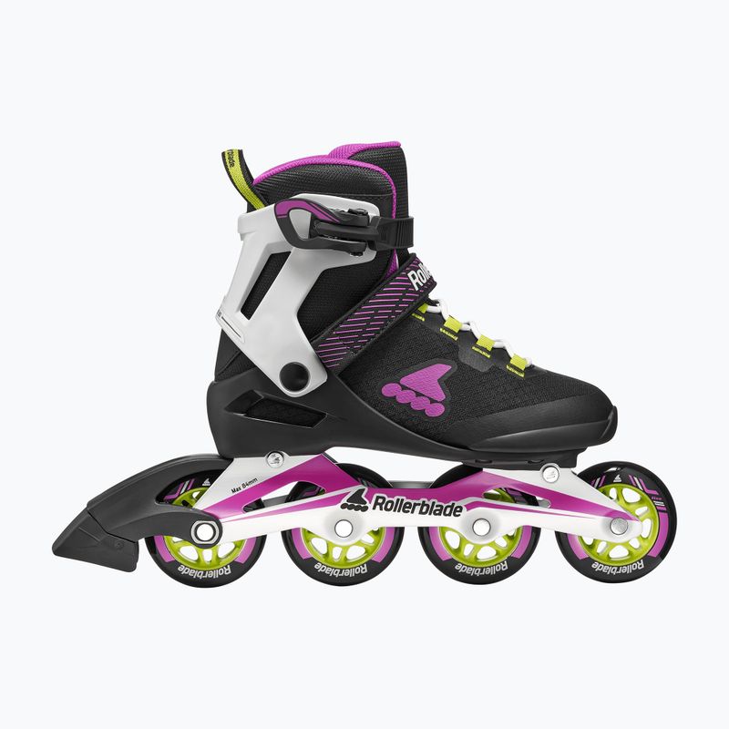 Ролики жіночі Rollerblade Macroblade 80 W black/dark fuchsia 2
