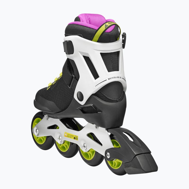 Ролики жіночі Rollerblade Macroblade 80 W black/dark fuchsia 5