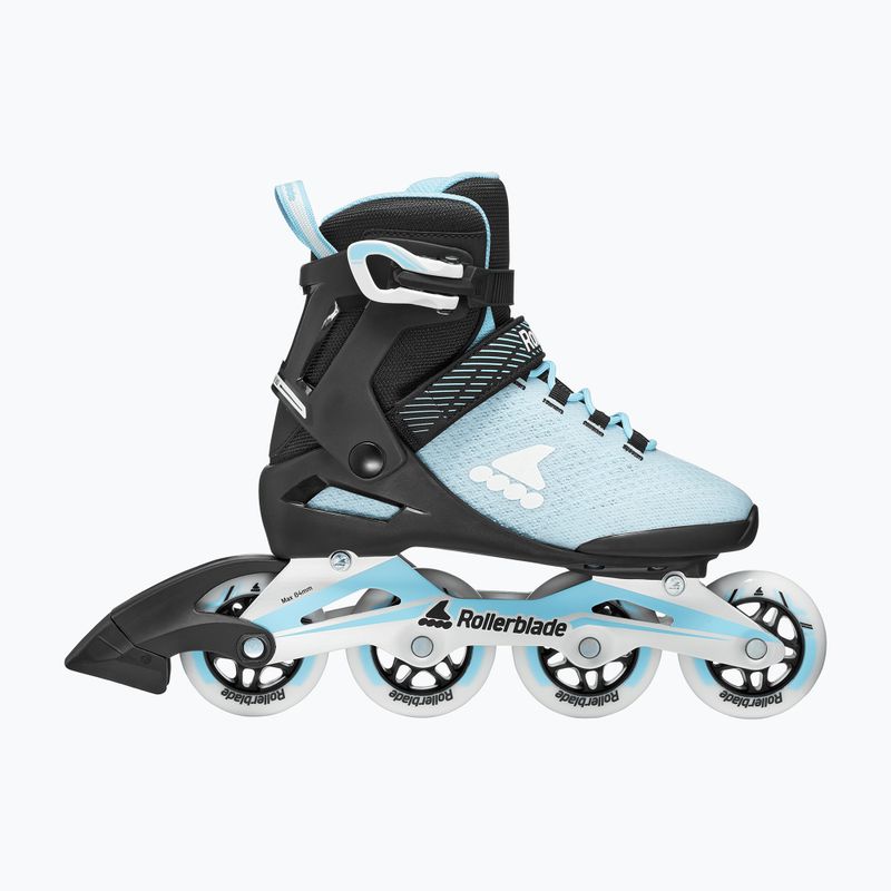 Ролики жіночі Rollerblade Macroblade 80 W powder blue/black 2