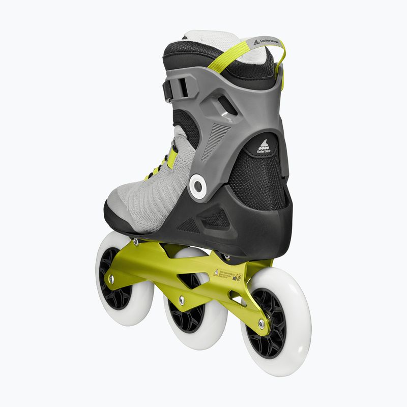 Ролики чоловічі Rollerblade Macroblade 110 Boa black/grey/lime 6