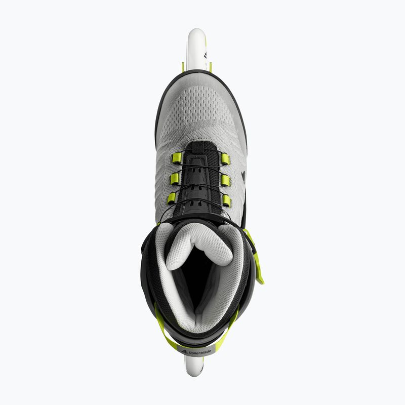 Ролики чоловічі Rollerblade Macroblade 110 Boa black/grey/lime 7