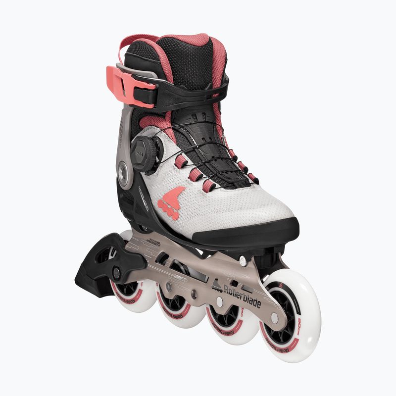 Ролики жіночі Rollerblade Macroblade 90 Boa W grey/amethyst rose 5