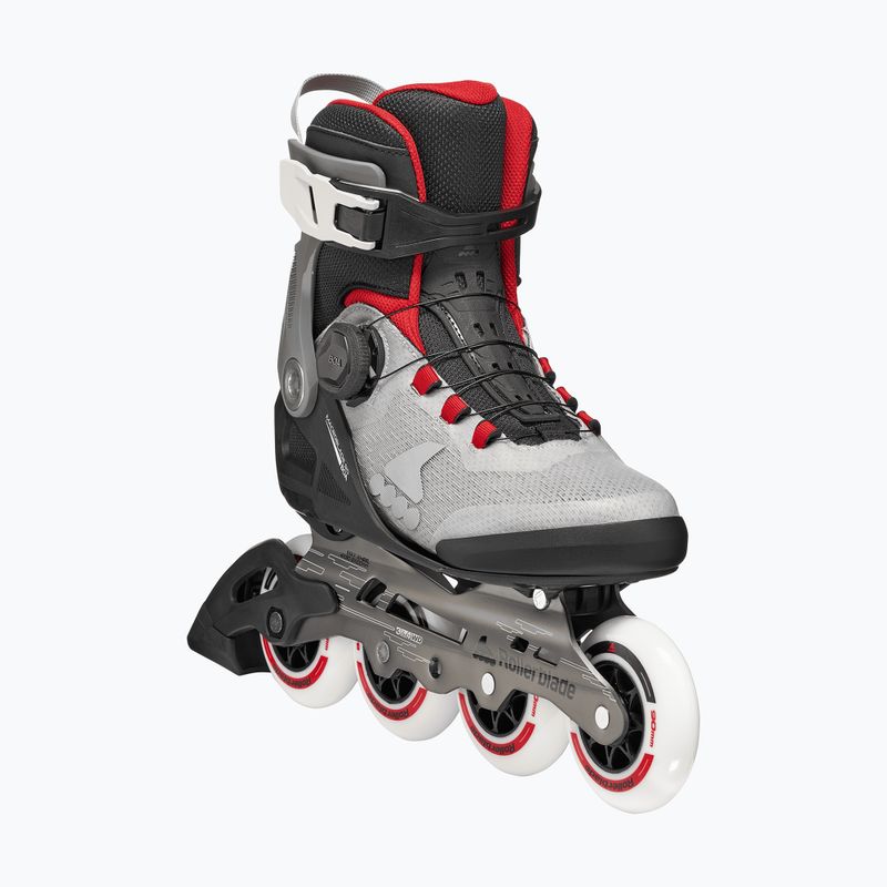 Ролики чоловічі Rollerblade Macroblade 90 Boa black/grey/red 5