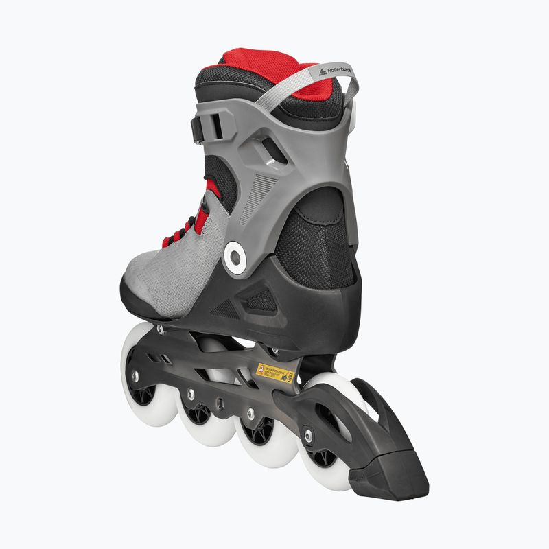 Ролики чоловічі Rollerblade Macroblade 90 Boa black/grey/red 6
