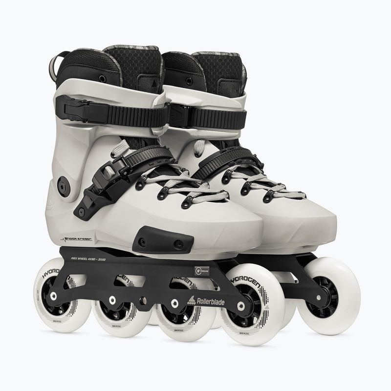 Ролики Rollerblade Twister 90R white smoke/black 4