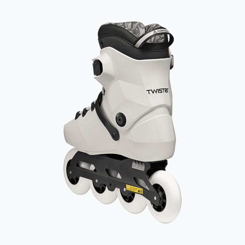 Ролики Rollerblade Twister 90R white smoke/black 6