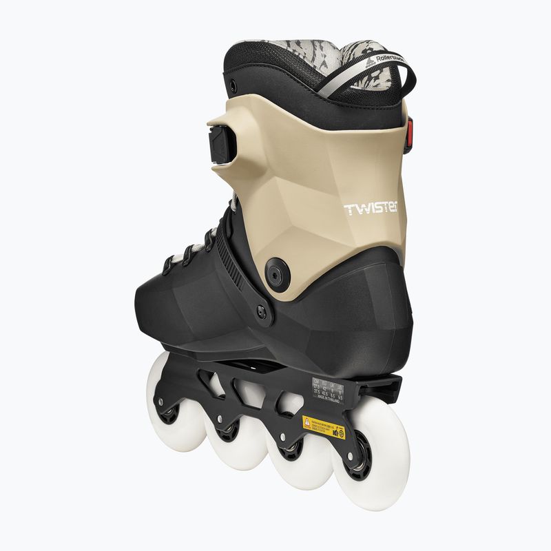 Ролики Rollerblade Twister Xt black/sand/red 6