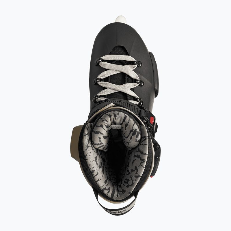 Ролики Rollerblade Twister Xt black/sand/red 7