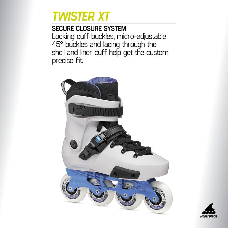 Ролики Rollerblade Twister Xt grey pearl/periwinkle 8