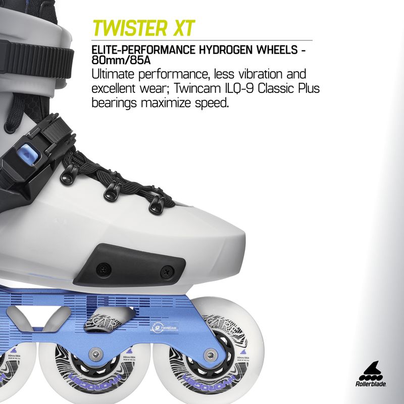 Ролики Rollerblade Twister Xt grey pearl/periwinkle 9