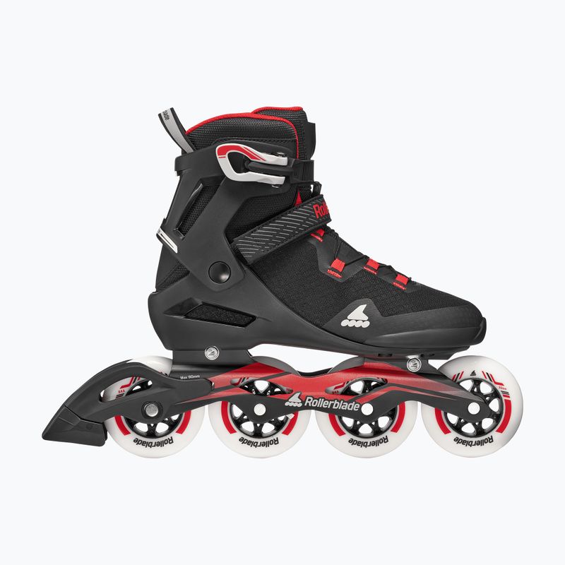 Ролики чоловічі Rollerblade Macroblade 90 black/red 2