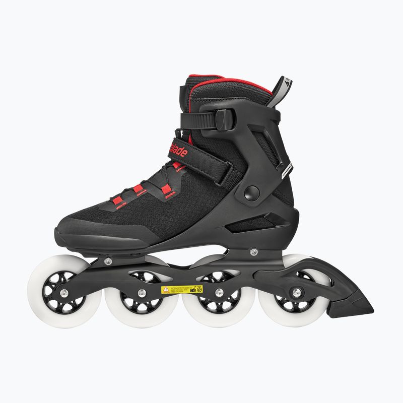 Ролики чоловічі Rollerblade Macroblade 90 black/red 3