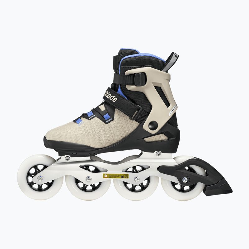 Ролики жіночі Rollerblade Macroblade 90 W black/sand/cornflower 3