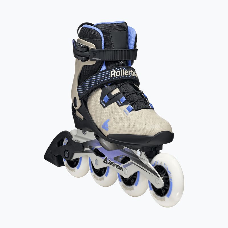 Ролики жіночі Rollerblade Macroblade 90 W black/sand/cornflower 4