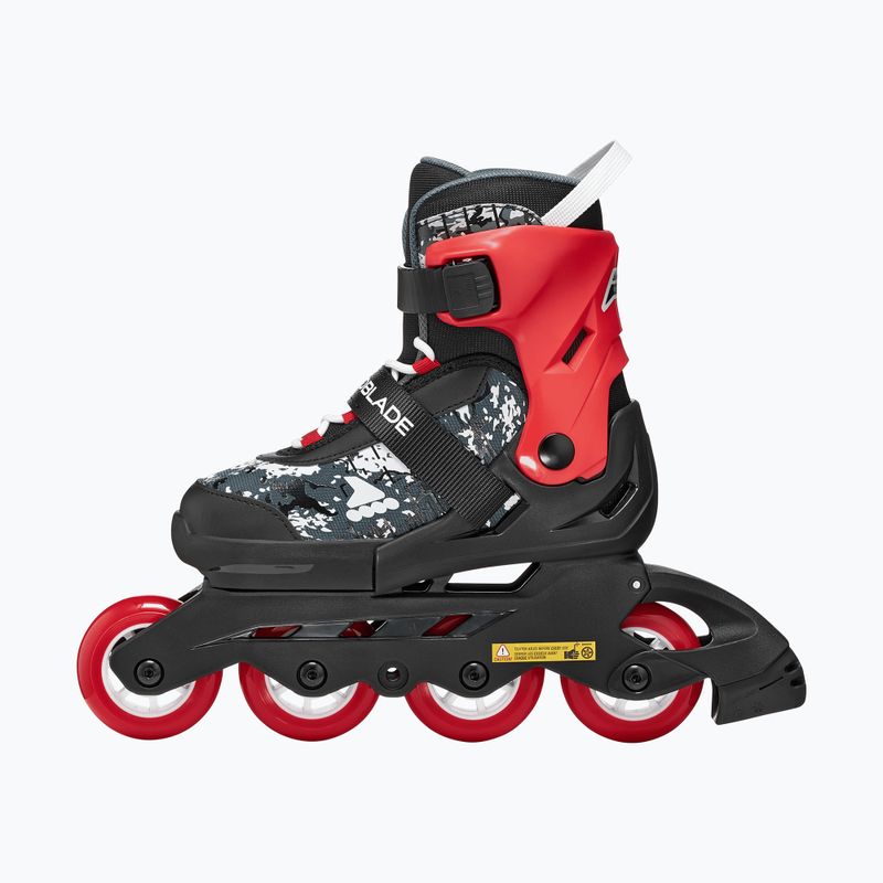 Ролики дитячі Rollerblade Microblade SL Jr black/red 3