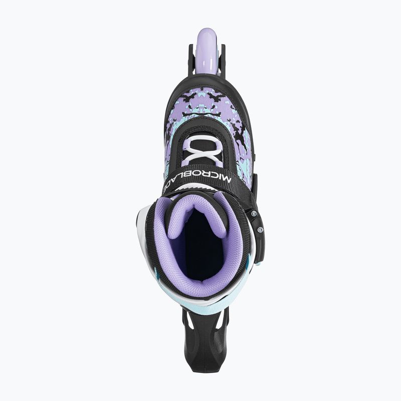 Ролики дитячі Rollerblade Microblade SL Jr black/lavender/light blue 7