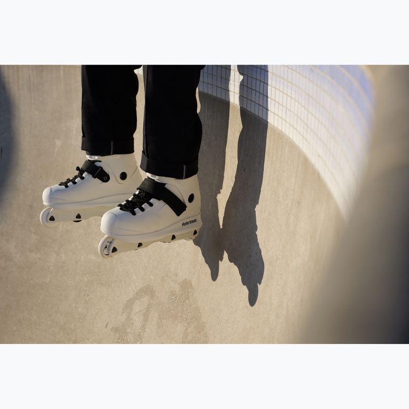 Ролики чоловічі Rollerblade Blank Canvas white 8