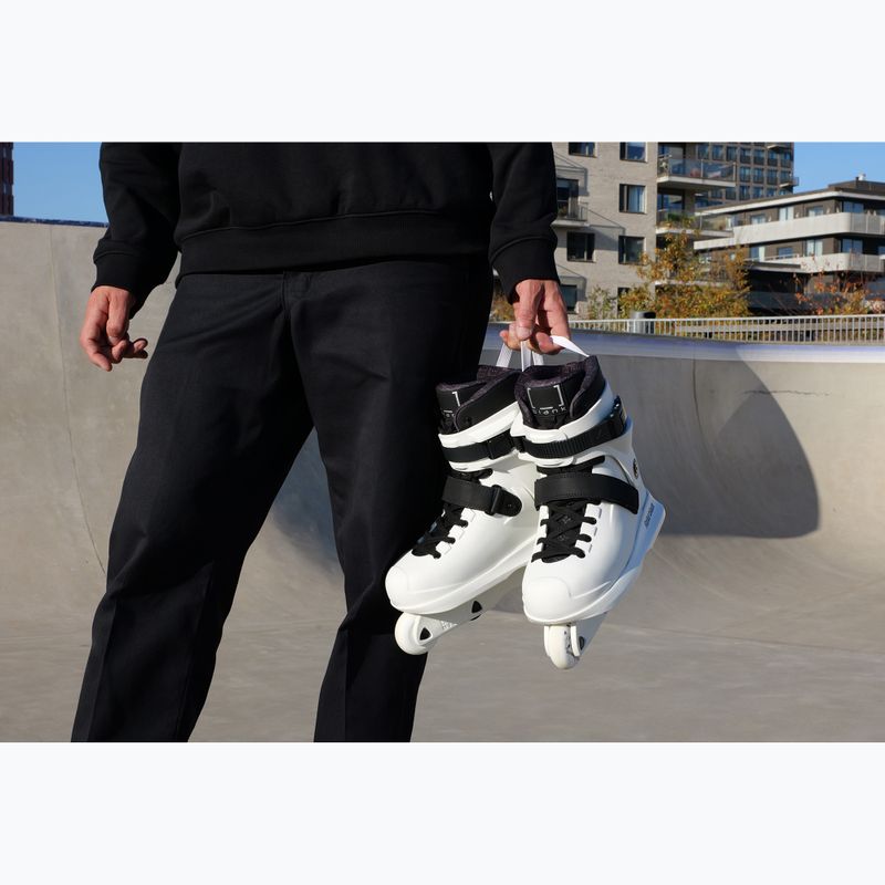 Ролики чоловічі Rollerblade Blank Canvas white 11